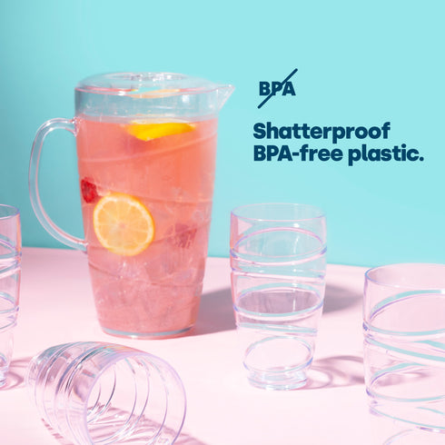 Swirl Outdoor 2L Pitcher - Transparent